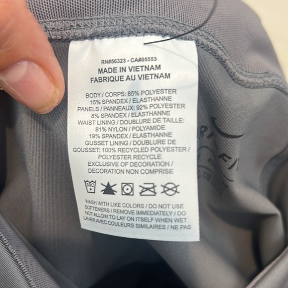 Nike Dri-FIT Gray Leggings size XS. NWOT! In perfect condition! - Picture 8 of 9